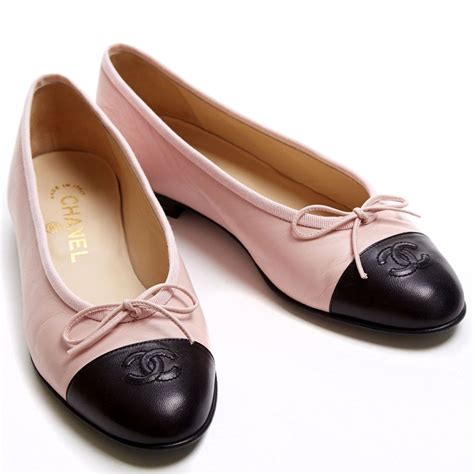 pink chanel ballerina|chanel ballet flats sale.